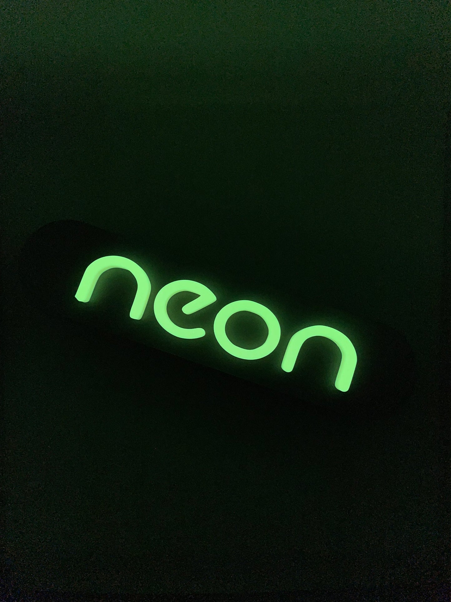 Glow in the dark 1st Gen Neon display