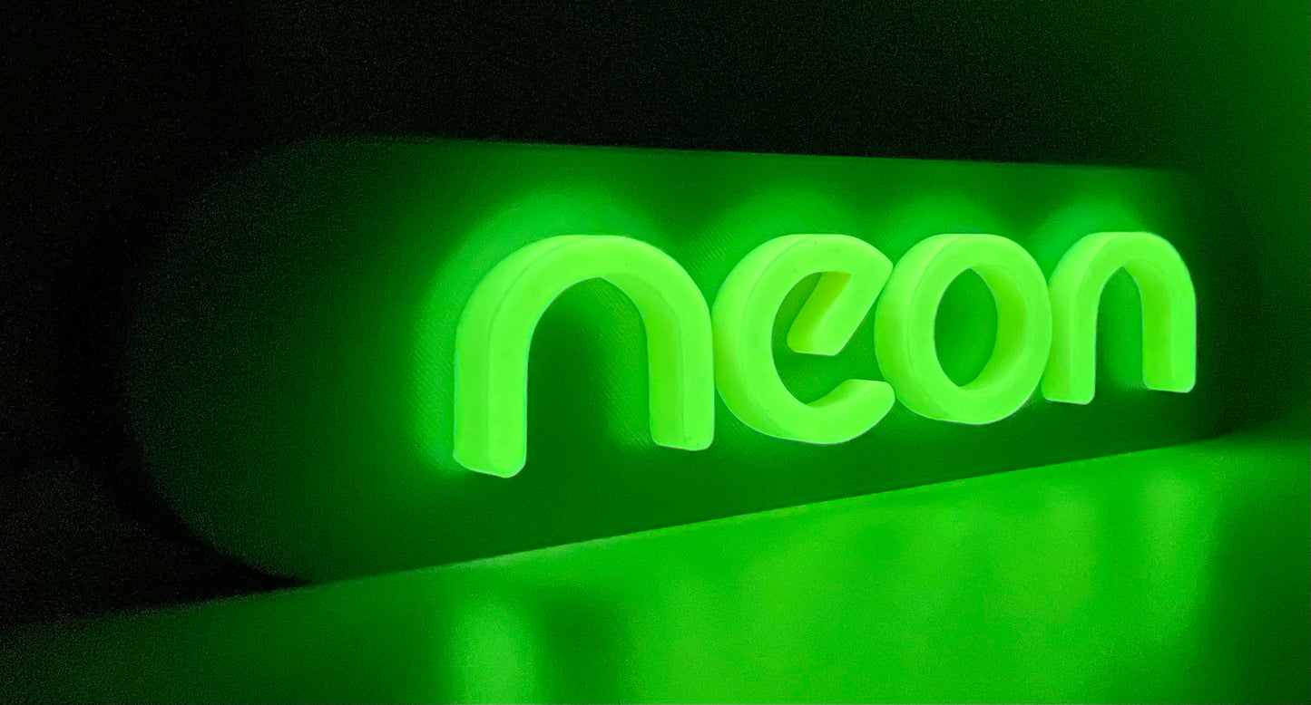 Glow in the dark 1st Gen Neon display